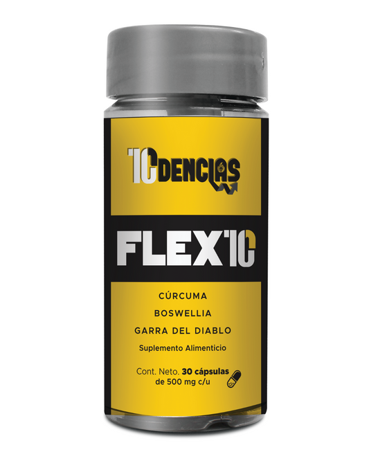 FLEX10 - Fórmula integral para dolor, articulaciones y vitalidad.